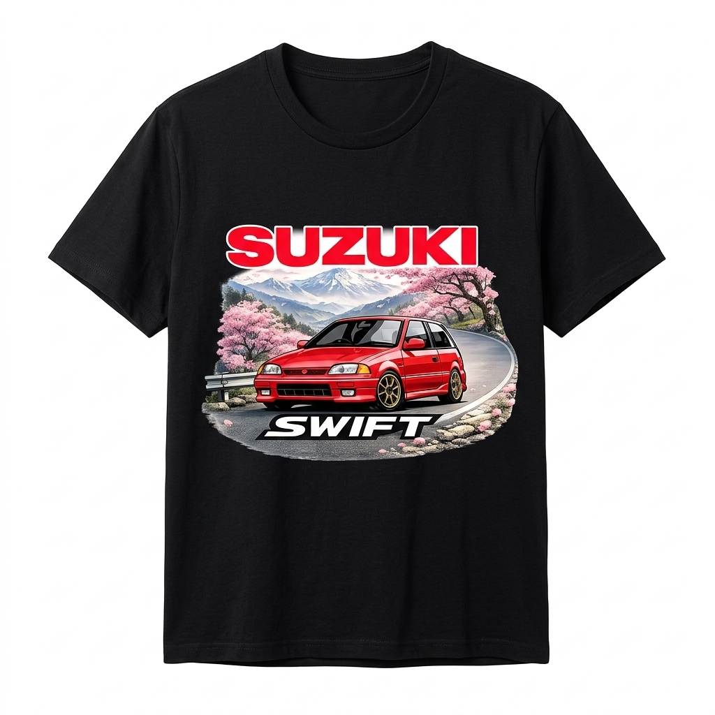 Camiseta Over Rev – Suzuki Shift 1996